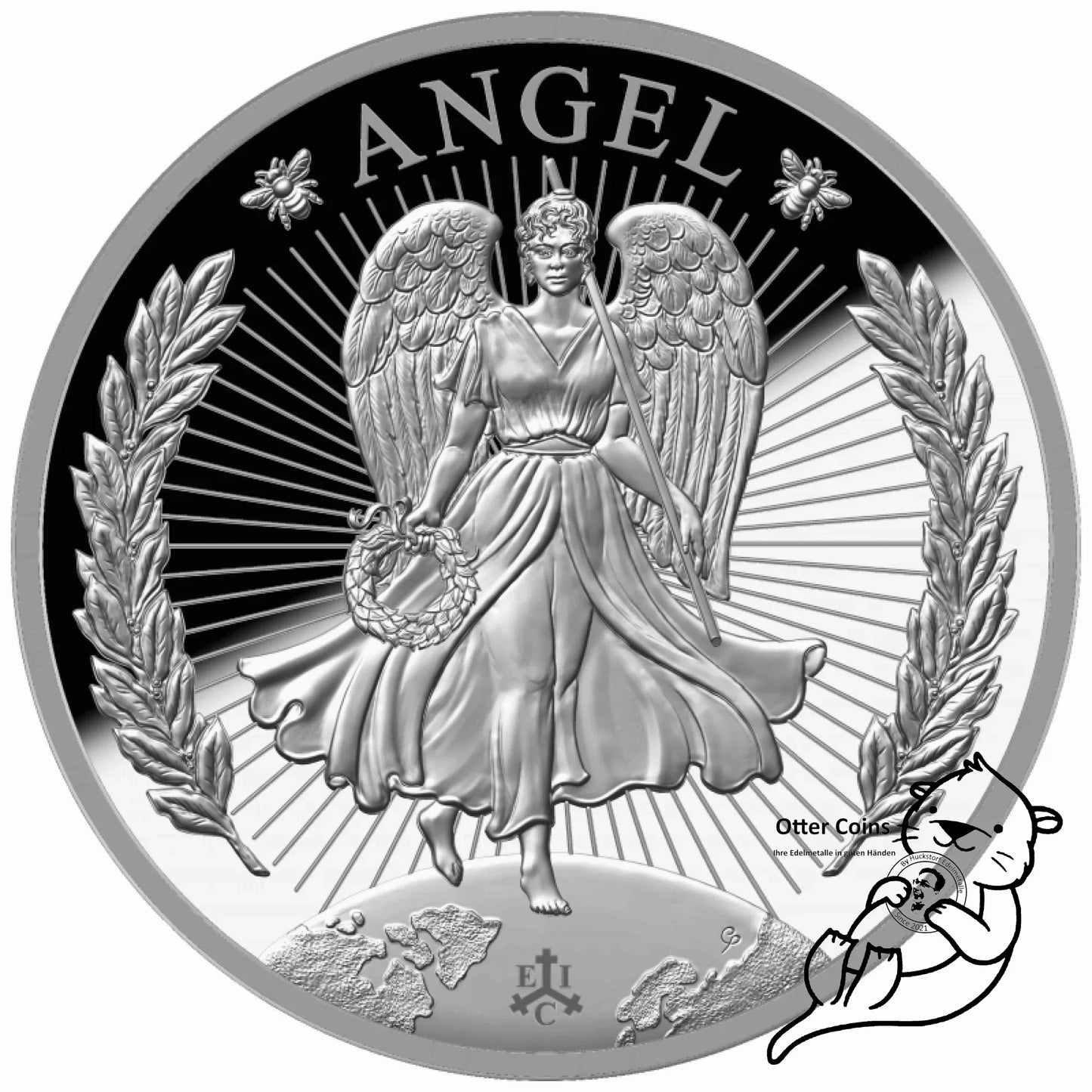 St. Helena 2023 - Lucky Angel Silbermünze 1oz Proof*